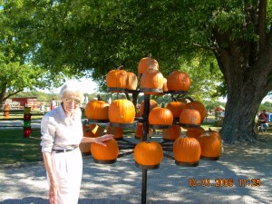 Mom and Pumpkins